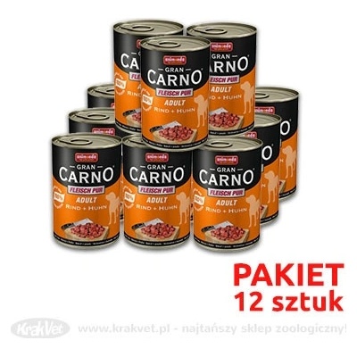 Animonda Gran Carno Adult hovězí & Kuře 12 x 400 g