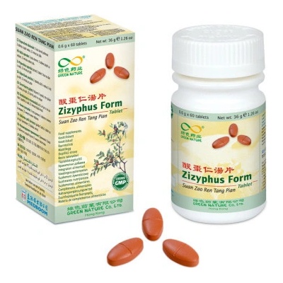 Suan Zao Ren Tang Pian Zizyphus Form 60 draže