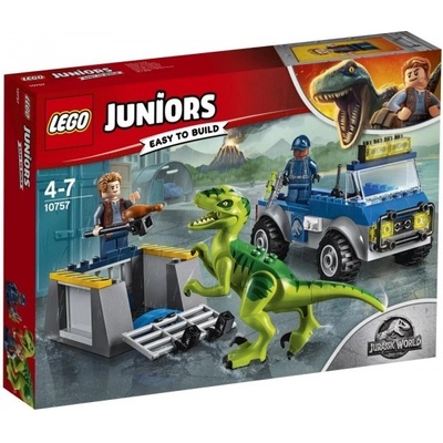 LEGO® Jurassic World 10757 Raptor a záchranárske vozidlo