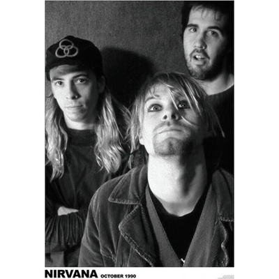 Plakát, Obraz - Nirvana - October 1990, 59.4 × 84.1 cm