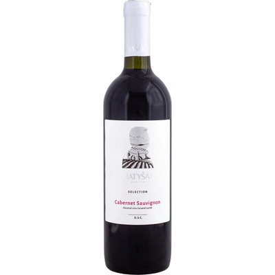 Matyšák Selection Cabernet Sauvignon Červené Suché D.S.C. 13,5% 0,75 l (čistá fľaša)