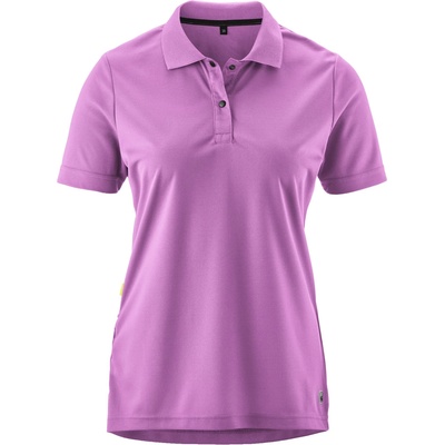 Gonso Дамска фланелка с къс ръкав за колоездене Gonso Women's Essential Poloshirt Cycling jersey - Wisteria Bloom - размер 44 (EU) (156-1182-1216)