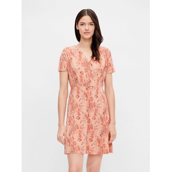 PIECES Оранжева рокля на цветя Pieces Emanuelle Pieces | Oranzhev | ЖЕНИ | S