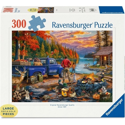 RAVENSBURGER Západ slunce u jezera 300 dílků