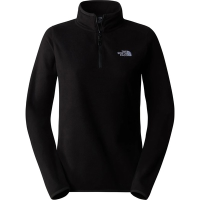 The North Face Дамски поларен пуловер The north face Women's 100 Glacier 1/4 Zip Fleece jumper - TNF Black / Black - размер XS (105-5012-1911)