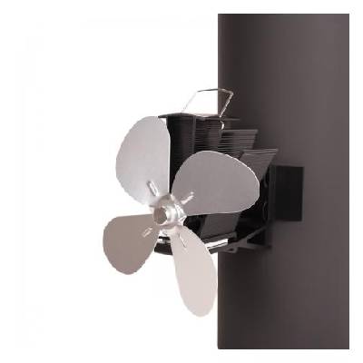 Ventilátor na kouřovod FLAMINGO čtyřlopatkový magnetický, stříbrný