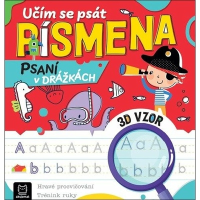 Učím se psát písmena: Psaní v drážkách – Zbozi.Blesk.cz