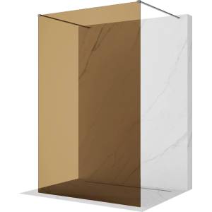 Mexen Kioto свободностояща душ кабина 110 x 200 см, бронз 8 мм, gun metal - 800-110-002-95-32 (800-110-002-95-32)