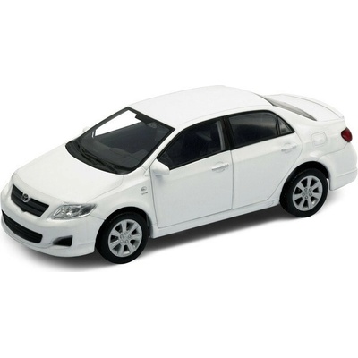 Welly 2009 Toyota Corolla model stříbrný 1:34