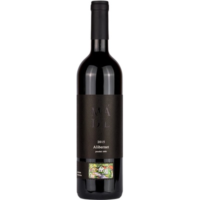Vinařství Mádl Alibernet 2015 12,5% 0,75 l (holá láhev)
