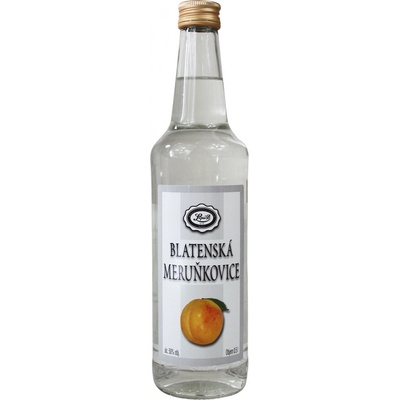 Blatenská Meruňkovice 50% 0,5 l (holá láhev)
