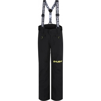 Husky Детски ски панталон Gunis Kids, черен (hsk-HT0-0518)