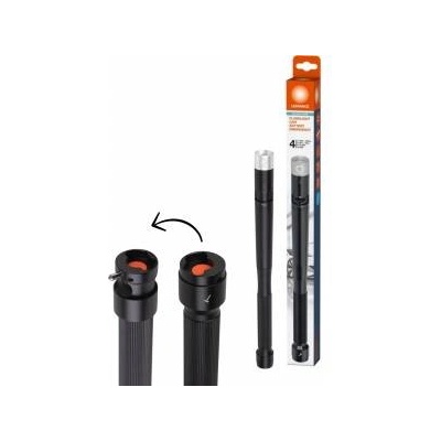 OSRAM Car Emergency Battery LED Flashlight CAR BTRY EM 100lm 4xAA IP20 (with Window Hammer and Knife) 4099854175824
