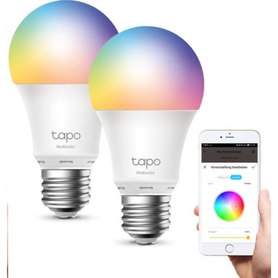 TP-Link Tapo L530E Smart, 8,7 W, E27, viacfarebná, 2ks Tapo L530E 2-pack