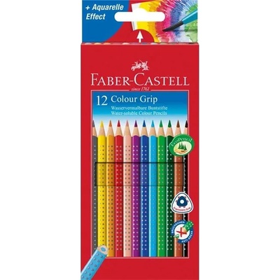 Faber-Castell Grip 2001 12бр. комплект цветни моливи FC112412 (FC112412)