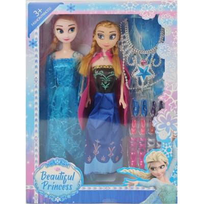 Armtoys 2 КУКЛИ ЛЕДЕНО ЦАРСТВО С АКСЕСОАРИ В КУТИЯ