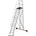 KRAUSE Сгъваема едностранна платформена стълба Krause, Vario Compact, 10 стъпала, основа 2070 м (10833358) (10833358)