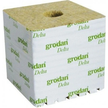 Grodan Growing Cube Delta 32 - 150x150x142 mm, veľký otvor 40x40 mm Množstvo: 48 ks