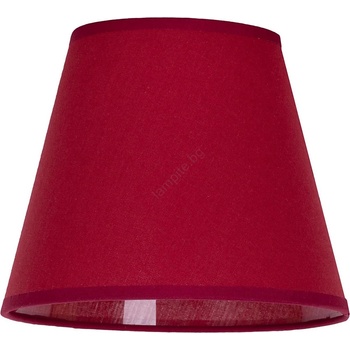 Duolla - Абажур за настолна лампа SOFIA XS E14 пр. 18, 5 см червен (DU601177)