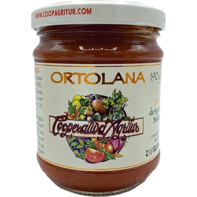 Agritur Ortolana paradajková omáčka so zeleninou TOP BIO 190 g