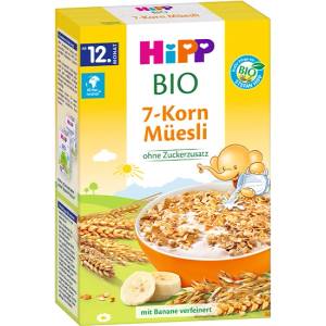 HiPP Био Мюсли 7 зърнени култури 200 гр. - 12+ месеца
