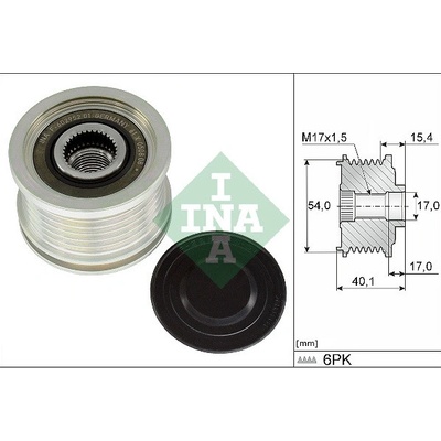 Předstihová spojka Schaeffler INA 535 0317 10 IN 535031710