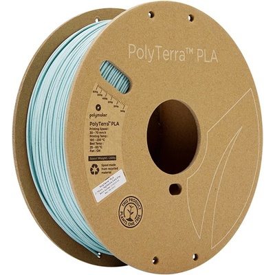 Polymaker PLA PolyTerra MRAMOR ŠEDO-ZELENÝ 1,75mm 1 kg