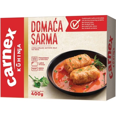 CARNEX Kapustové holúbky s bravčovým mäsom 400 g