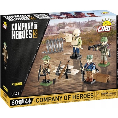 Cobi 3041 Company of Heroes Figurky s doplňky
