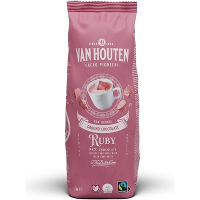 Van Houten Barry Callebaut Horúca čokoláda ruby 1 kg