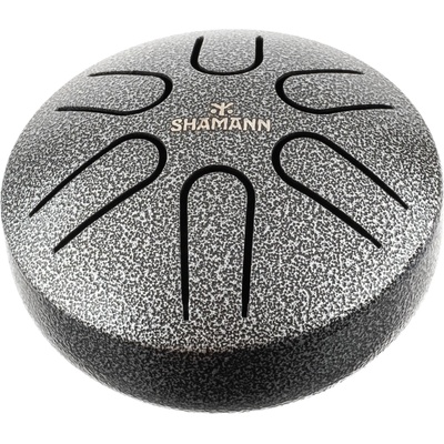 Shamann Mini 3" 6 Notes A5 Pentatonic Grey Tongue Drum (MN6-3SILVER)