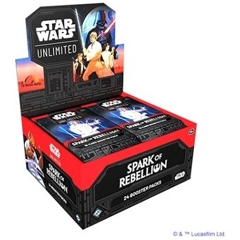 Star Wars Unlimited Spark of Rebellion Booster krabička