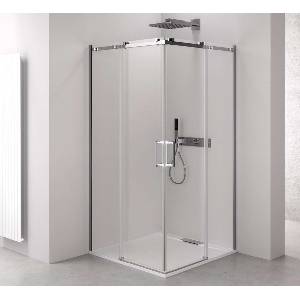 POLYSAN Thron - Душ кабина Square 120x110 см, Antidrop, прозрачно стъкло/хром TL2211-5002 (TL2211-5002)