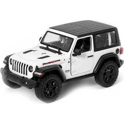Kinsmart Метална количка Kinsmart - 2018 Jeep Wrangler, Hard Top, 1: 34, бяла (52080)