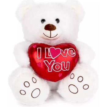 Image 1 of Amek Toys ПЛЮШЕНО МЕЧЕ СЪС СЪРЦЕ БЯЛО 24 СМ