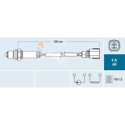 FAE Lambda sonda FAE 75645