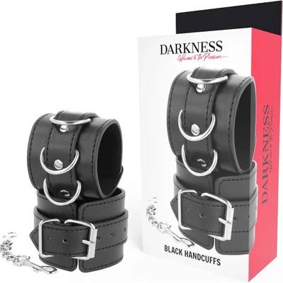 Darkness Wrist Handcuffs putá z umelej kože