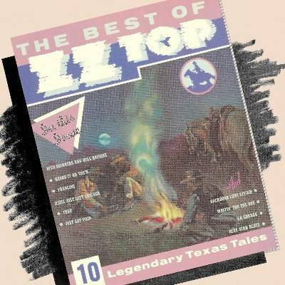 ZZ Top Best Of ZZ Top Blue LP