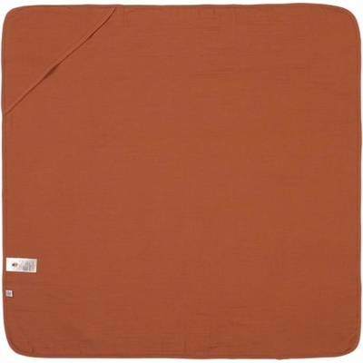 Lassig Хавлия с качулка Lassig - Cozy Care, 90 х 90 cm, кафява (4042183427331)