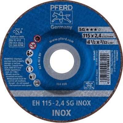 Pferd rezací kotúč 115 x 2,4 mm 61340124