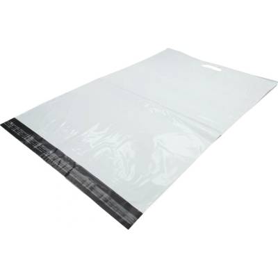 Plastová obálka s uchom, šírka 360 mm, dĺžka 630 mm, klopa 45 mm, 50 my, v balení 50 ks/bal.