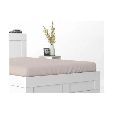 Detexol Prostěradlo Mikrosatén béžové Polyester 180x200