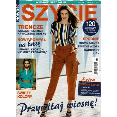 Časopis Šitie 1/2018 PL špeciálne vydanie