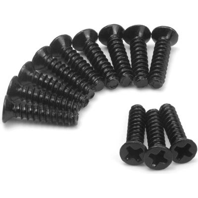 BlackZon Samorezné skrutky so zápustnou hlavou KBHO2,3x10 mm