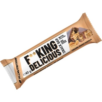 Image 1 of AllNutrition F**King Delicious Snack Bar [40 грама] Карамел с фъстъци