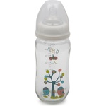 Cangaroo Стъклено шише с широко гърло Cangaroo, 240 ml (B0468) - baby
