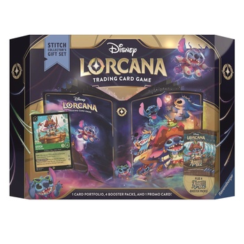 Ravensburger Подаръчен комплект Disney Lorcana (Set06), 4 бустера, 4 промоционални карти, 294x233 mm (4050368984357) (4050368984357)