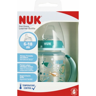 Nuk lahev PP FC Tyrkysová 10215335 1/6 150 ml