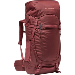 VAUDE Дамска трекинг раница Vaude Women's Astrum Evo 55+10 Walking backpack - Dark Cherry - размер One Size (502-6408-0111)