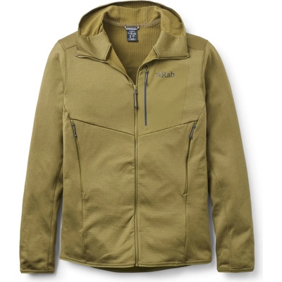 Rab Мъжко поларено яке Rab Ascendor Hoody Fleece jacket - Oak (005-6173-0213)